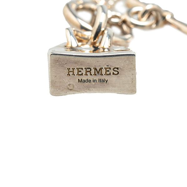 エルメス ケリー アミュレット ネックレス SV925 シルバー レディース HERMES 【中古】