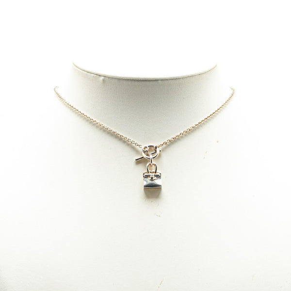 エルメス ケリー アミュレット ネックレス SV925 シルバー レディース HERMES 【中古】