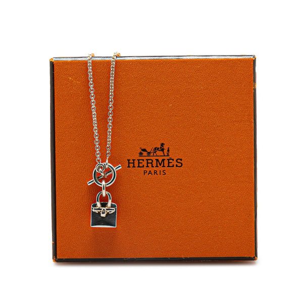 エルメス ケリー アミュレット ネックレス SV925 シルバー レディース HERMES 【中古】