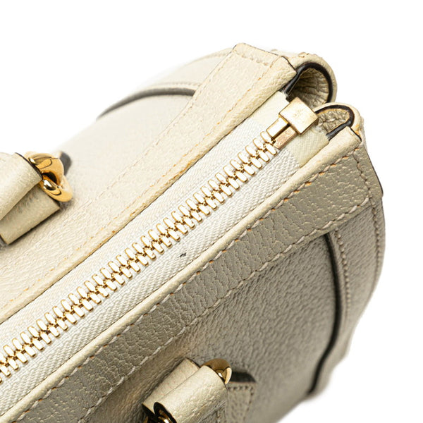 グッチ オフィディア ハンドバッグ ショルダーバッグ 2WAY 547551 ホワイト マルチカラー レザー レディース GUCCI 【中古】