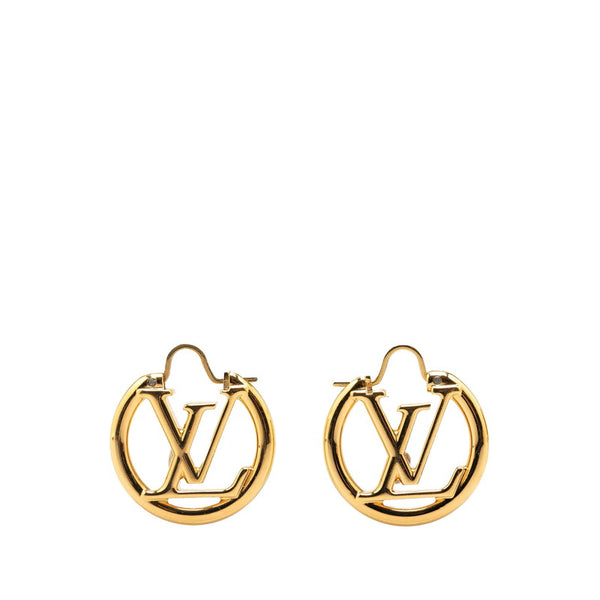 ルイ ヴィトン ブックル ドレイユ ルイーズ ピアス M00396 ゴールド メッキ レディース LOUIS VUITTON 【中古】
