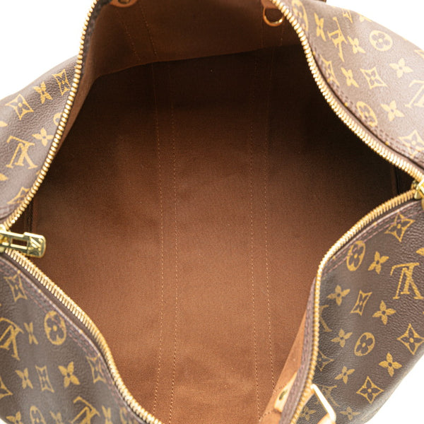ルイ ヴィトン モノグラム キーポル45 ボストンバッグ トラベルバッグ M41428 ブラウン PVC レザー レディース LOUIS VUITTON 【中古】