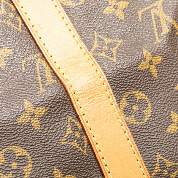 ルイ ヴィトン モノグラム キーポル45 ボストンバッグ トラベルバッグ M41428 ブラウン PVC レザー レディース LOUIS VUITTON 【中古】