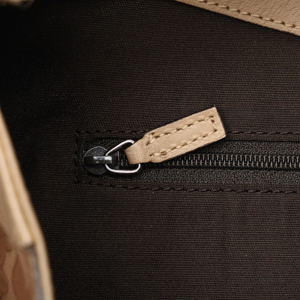 グッチ ホースビット柄 ワンショルダーバッグ 272389 ベージュ レザー レディース GUCCI 【中古】