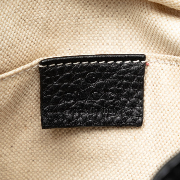 グッチ バンブー タッセル リュック バックパック 387149 ブラック レザー レディース GUCCI 【中古】