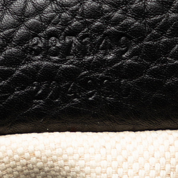 グッチ バンブー タッセル リュック バックパック 387149 ブラック レザー レディース GUCCI 【中古】