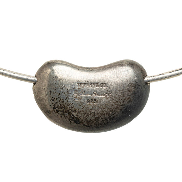 ティファニー ビーン チョーカー ネックレス SV925 シルバー レディース TIFFANY&Co. 【中古】