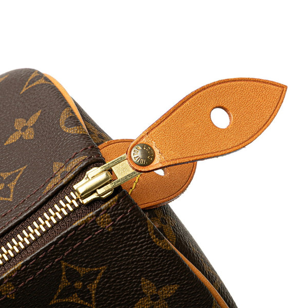ルイ ヴィトン モノグラム スピーディ30 ハンドバッグ ミニボストンバッグ M41526 ブラウン PVC レザー レディース LOUIS VUITTON 【中古】