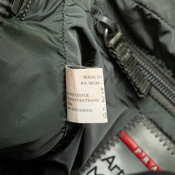 プラダ スポーツ 斜め掛け ショルダーバッグ 4VA122 ブラック ナイロン レディース PRADA 【中古】