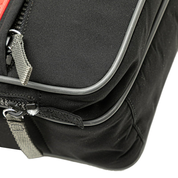 プラダ スポーツ 斜め掛け ショルダーバッグ 4VA122 ブラック ナイロン レディース PRADA 【中古】