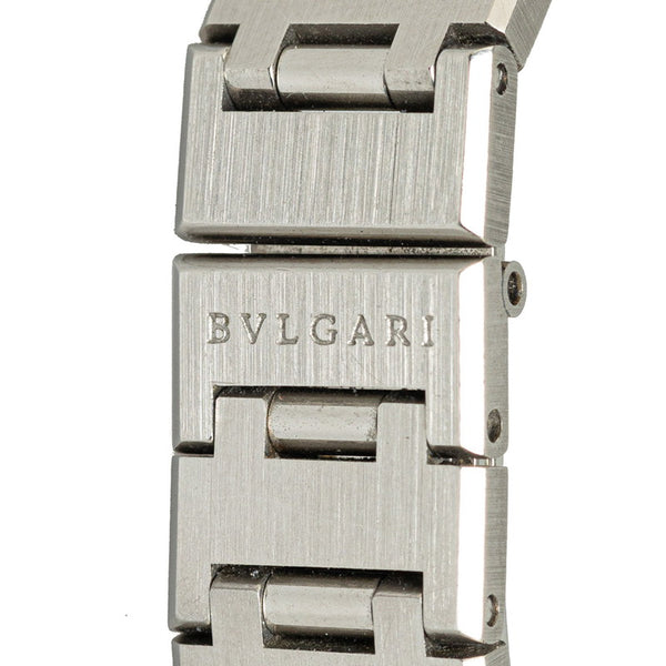 ブルガリ ブルガリブルガリ 腕時計 BB26SS クオーツ ブラック文字盤 ステンレススチール レディース BVLGARI 【中古】