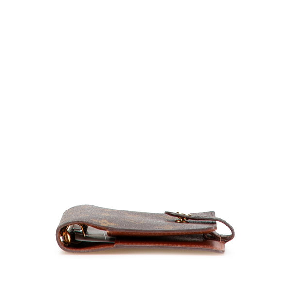 ルイ ヴィトン モノグラム アジェンダPM 手帳カバー R20005 ブラウン PVC レザー レディース LOUIS VUITTON 【中古】