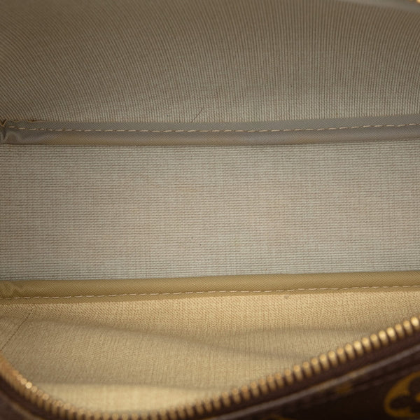 ルイ ヴィトン モノグラム  リポーターPM 斜め掛け ショルダーバッグ M45254 ブラウン PVC レザー レディース LOUIS VUITTON 【中古】