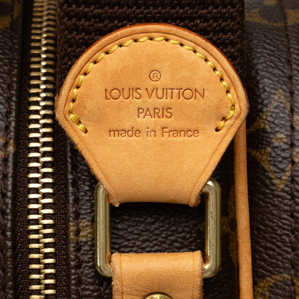 ルイ ヴィトン モノグラム  リポーターPM 斜め掛け ショルダーバッグ M45254 ブラウン PVC レザー レディース LOUIS VUITTON 【中古】