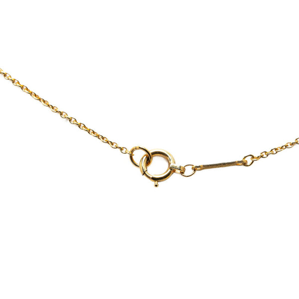 ティファニー オープンハート ネックレス K18YG イエローゴールド レディース TIFFANY&Co. 【中古】
