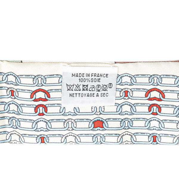 エルメス ツイリー カレイドスコープ エフェクト スカーフ マルチカラー シルク レディース HERMES 【中古】