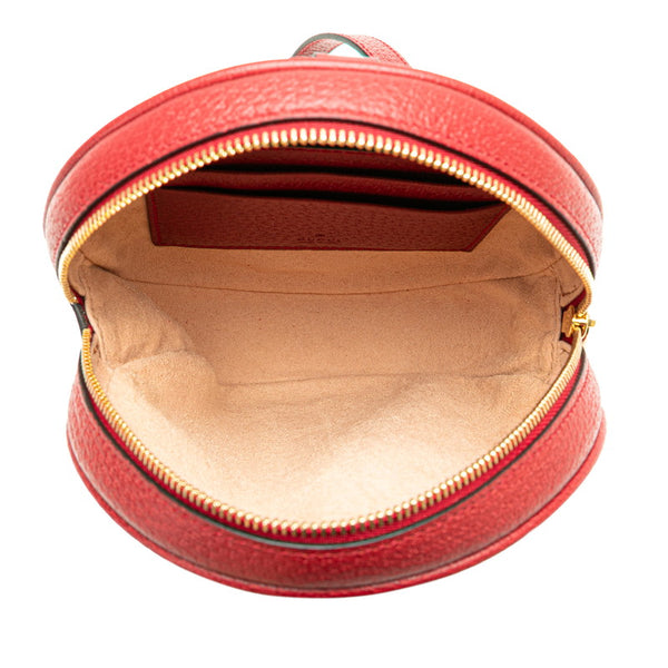 グッチ GGスプリーム オフィディア  フローラ リュック バックパック 598661 ベージュ レッド マルチカラー PVC レザー レディース GUCCI 【中古】