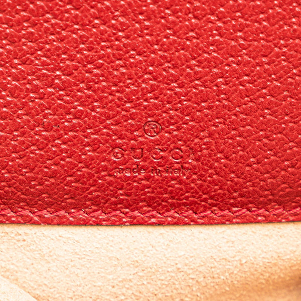 グッチ GGスプリーム オフィディア  フローラ リュック バックパック 598661 ベージュ レッド マルチカラー PVC レザー レディース GUCCI 【中古】