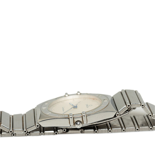 オメガ コンステレーション 腕時計 クオーツ シルバー文字盤 ステンレススチール メンズ OMEGA 【中古】