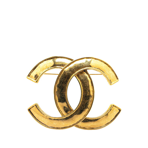 シャネル ヴィンテージ ココマーク ブローチ ゴールド メッキ レディース CHANEL 【中古】