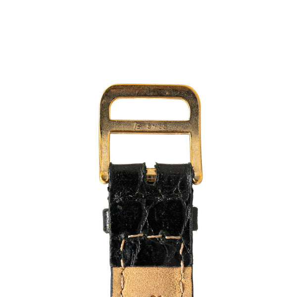 エルメス メテオール ベルト（社外品） 腕時計 クオーツ アイボリー文字盤 ステンレススチール レディース HERMES 【中古】