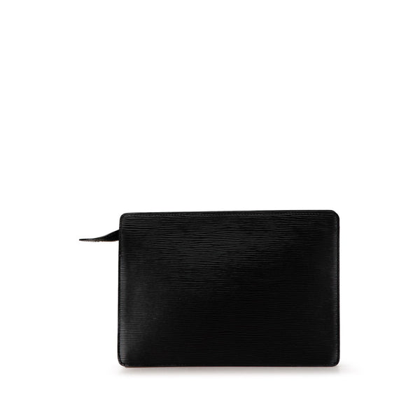 ルイ ヴィトン エピ ポシェット オム クラッチバッグ セカンドバッグ M52522 ノワール ブラック レザー レディース LOUIS VUITTON 【中古】