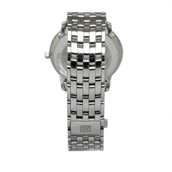 オメガ デビル プレステージ 腕時計 4510.31 クオーツ シルバー文字盤 ステンレススチール メンズ OMEGA 【中古】