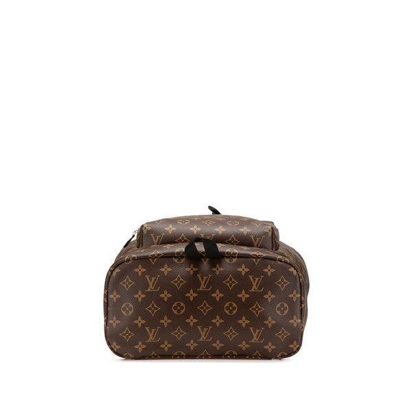 ルイ ヴィトン モノグラム マカサー ザック リュック バックパック M43422 ブラウン PVC レザー レディース LOUIS VUITTON 【中古】