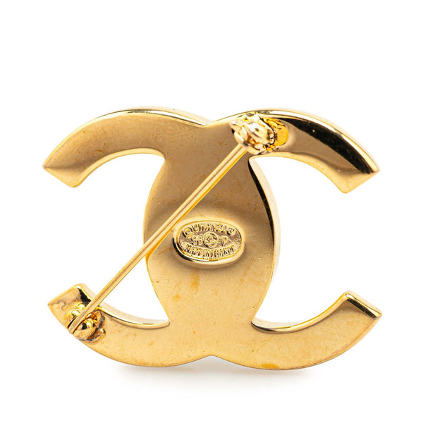 シャネル ココマーク ターンロック ブローチ ゴールド メッキ レディース CHANEL 【中古】