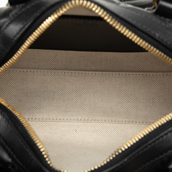 グッチ GGマトラッセ キルティングミディアム ハンドバッグ ショルダーバッグ 2WAY 702251 ブラック レザー レディース GUCCI 【中古】