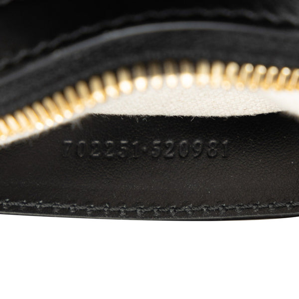 グッチ GGマトラッセ キルティングミディアム ハンドバッグ ショルダーバッグ 2WAY 702251 ブラック レザー レディース GUCCI 【中古】