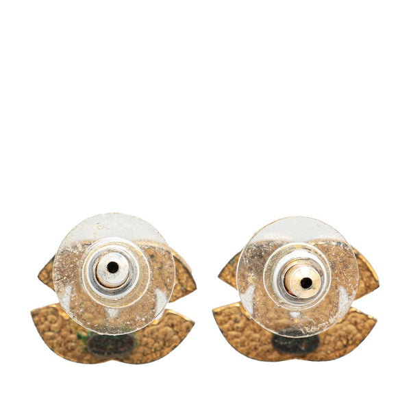 シャネル ココマーク ピアス ゴールド メッキ レディース CHANEL 【中古】