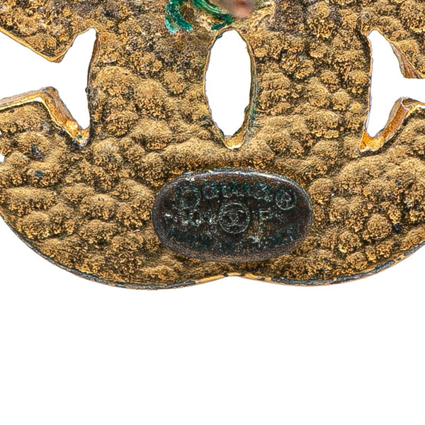 シャネル ココマーク ピアス ゴールド メッキ レディース CHANEL 【中古】