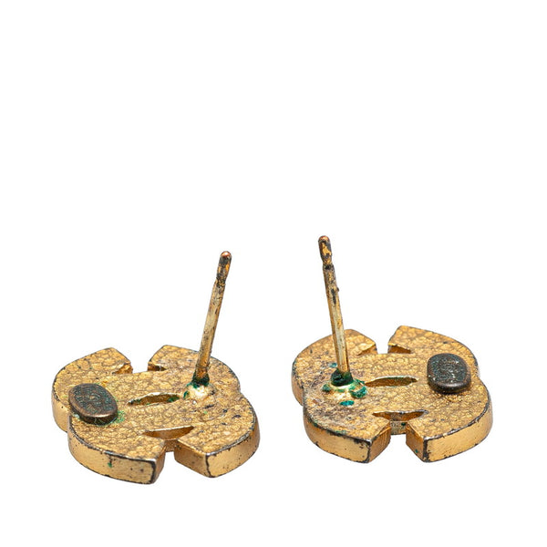 シャネル ココマーク ピアス ゴールド メッキ レディース CHANEL 【中古】