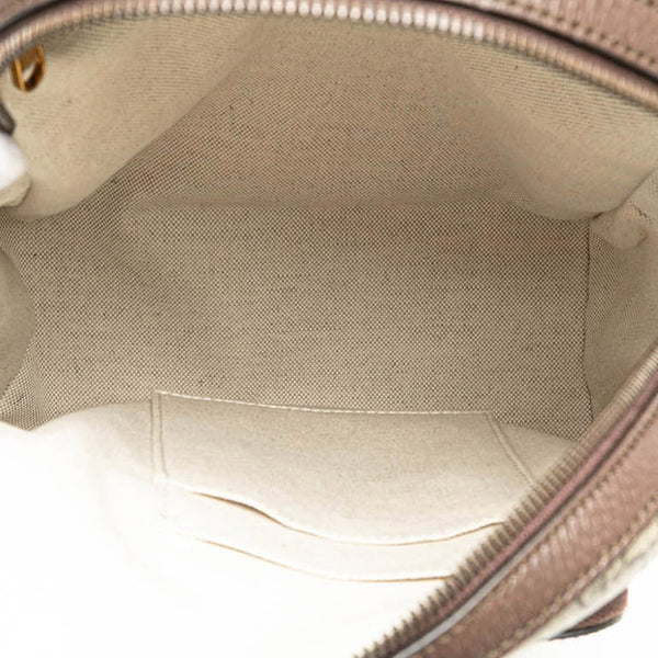 グッチ GGスプリーム オフィディア リュック バックパック 547965 ベージュ ブラウン PVC レザー レディース GUCCI 【中古】