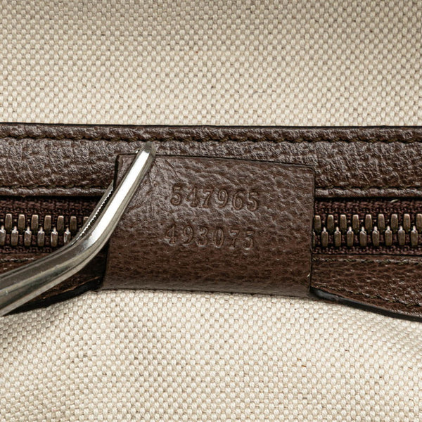 グッチ GGスプリーム オフィディア リュック バックパック 547965 ベージュ ブラウン PVC レザー レディース GUCCI 【中古】