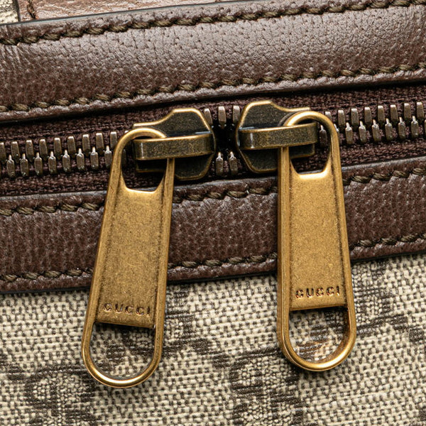 グッチ GGスプリーム オフィディア リュック バックパック 547965 ベージュ ブラウン PVC レザー レディース GUCCI 【中古】