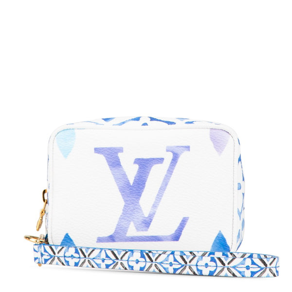 ルイ ヴィトン LV バイ ザ プール トゥルース  ワピティ ポーチ M82416 ホワイト マルチカラー PVC レディース LOUIS VUITTON 【中古】