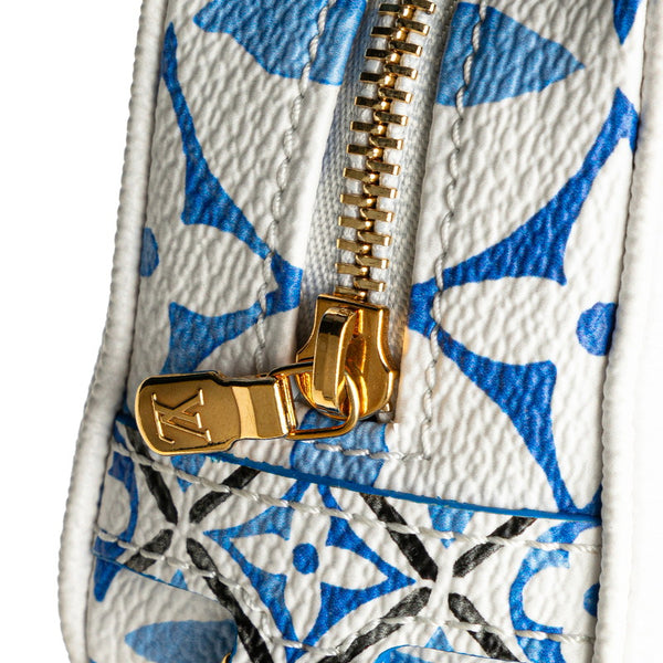 ルイ ヴィトン LV バイ ザ プール トゥルース  ワピティ ポーチ M82416 ホワイト マルチカラー PVC レディース LOUIS VUITTON 【中古】