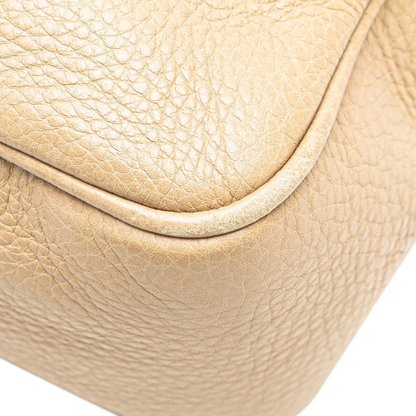 グッチ ソーホー チェーン ワンショルダーバッグ 308983 グレージュ レザー レディース GUCCI 【中古】