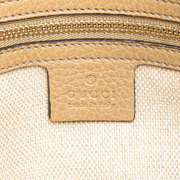 グッチ ソーホー チェーン ワンショルダーバッグ 308983 グレージュ レザー レディース GUCCI 【中古】