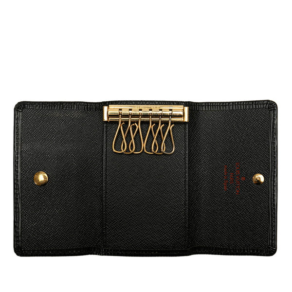 ルイ ヴィトン エピ ミュルティクレ6 キーケース M63812 ノワール ブラック レザー レディース LOUIS VUITTON 【中古】