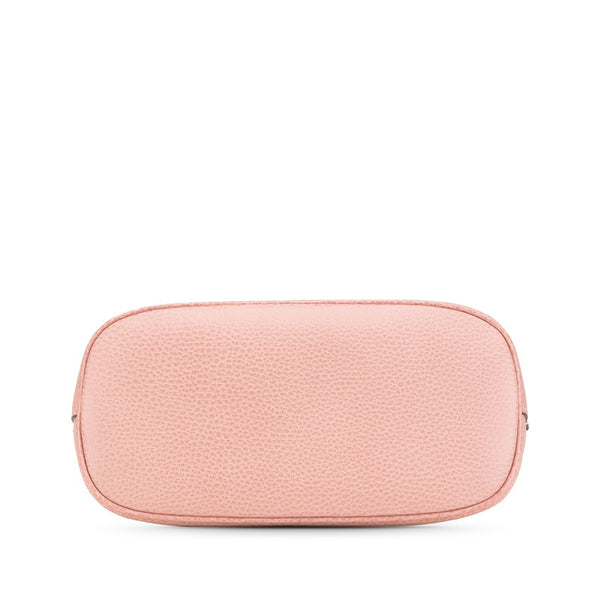 グッチ インターロッキングG ハンドバッグ ショルダーバッグ 2WAY 449661 ピンク レザー レディース GUCCI 【中古】