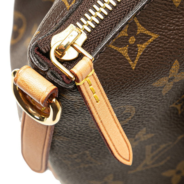 ルイ ヴィトン モノグラム テュレンPM ハンドバッグ ショルダーバッグ 2WAY M48813 ブラウン PVC レザー レディース LOUIS VUITTON 【中古】