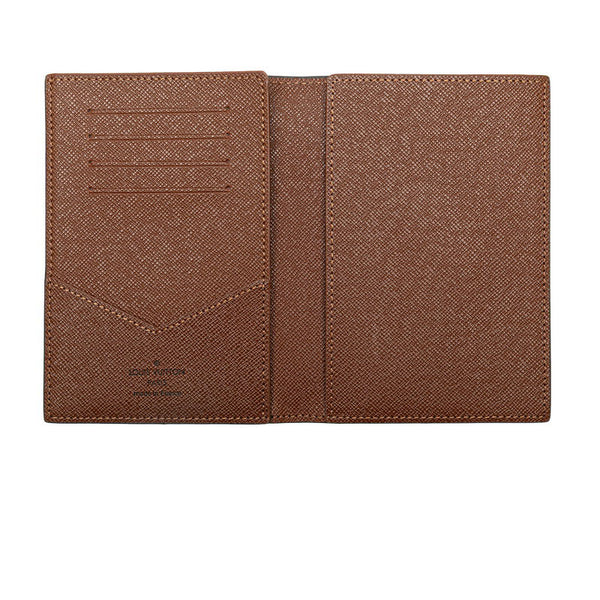 ルイ ヴィトン モノグラム クーヴェルテュール パスポール NM パスポートケース M64502 ブラウン PVC レザー レディース LOUIS VUITTON 【中古】
