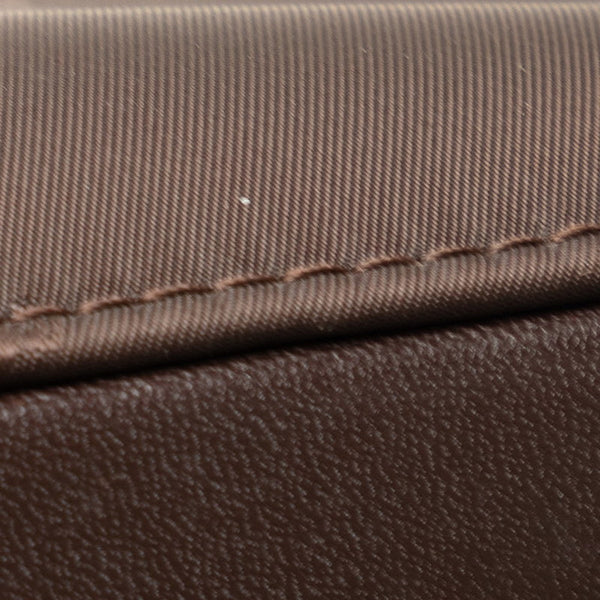 バーバリー シャドーホース ハンドバッグ ブラウン ナイロン レザー レディース BURBERRY 【中古】