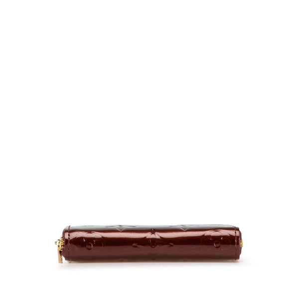 ルイ ヴィトン モノグラム ヴェルニ ジッピー コインパース ラウンドファスナー コインケース M93607 アマラント パープル パテントレザー レディース LOUIS VUITTON 【中古】