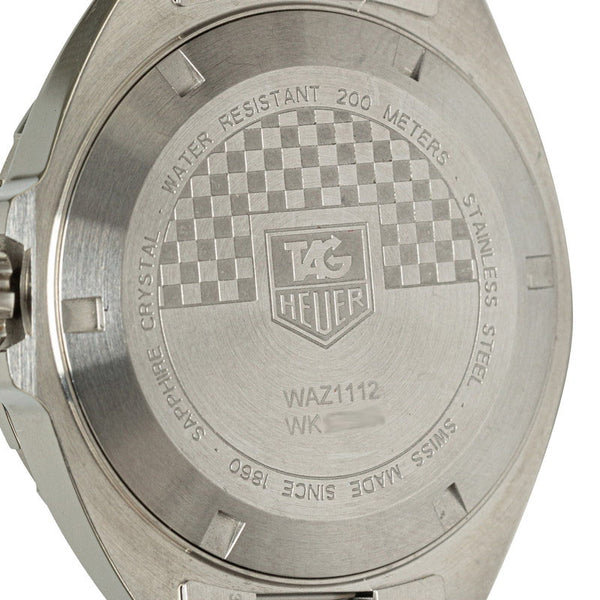 タグホイヤー フォミュラー1 腕時計 WAZ1112.FA0073 クオーツ ブラック文字盤 ステンレススチール メンズ TAG HEUER 【中古】