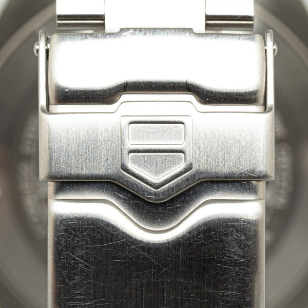 タグホイヤー フォミュラー1 腕時計 WAZ1112.FA0073 クオーツ ブラック文字盤 ステンレススチール メンズ TAG HEUER 【中古】