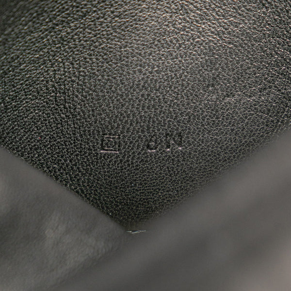 エルメス ドゴンMM 札入れ カードケース ブラック トゴ メンズ HERMES 【中古】